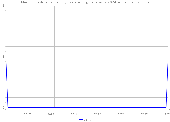 Munin Investments S.à r.l. (Luxembourg) Page visits 2024 