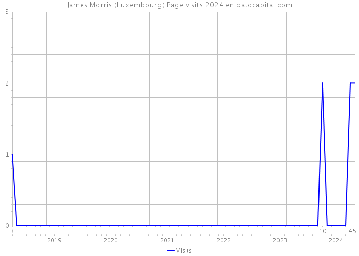 James Morris (Luxembourg) Page visits 2024 