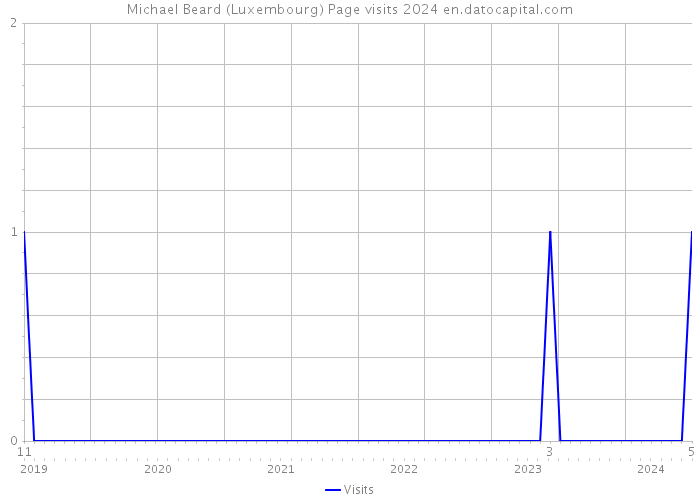 Michael Beard (Luxembourg) Page visits 2024 