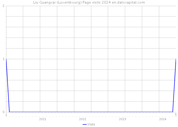 Liu Guangcai (Luxembourg) Page visits 2024 