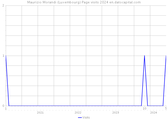 Maurizio Morandi (Luxembourg) Page visits 2024 