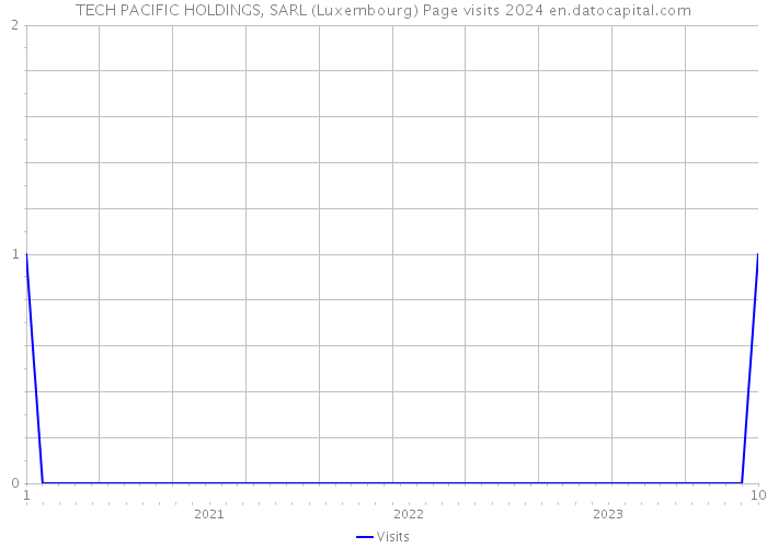 TECH PACIFIC HOLDINGS, SARL (Luxembourg) Page visits 2024 