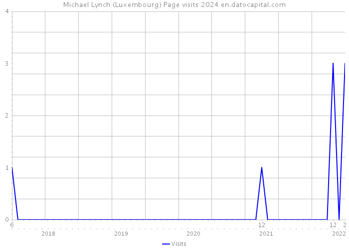Michael Lynch (Luxembourg) Page visits 2024 