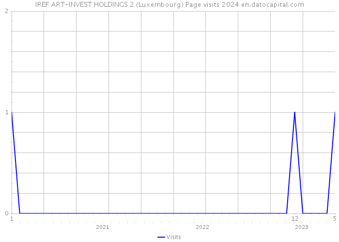 IREF ART-INVEST HOLDINGS 2 (Luxembourg) Page visits 2024 