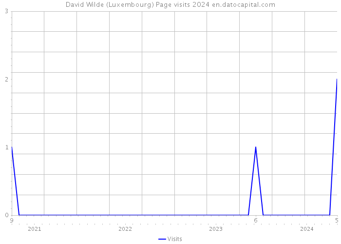David Wilde (Luxembourg) Page visits 2024 