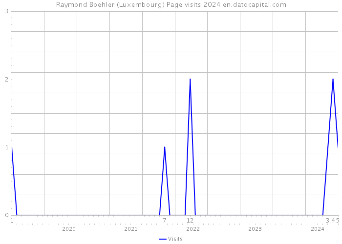 Raymond Boehler (Luxembourg) Page visits 2024 