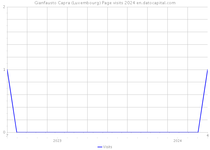 Gianfausto Capra (Luxembourg) Page visits 2024 