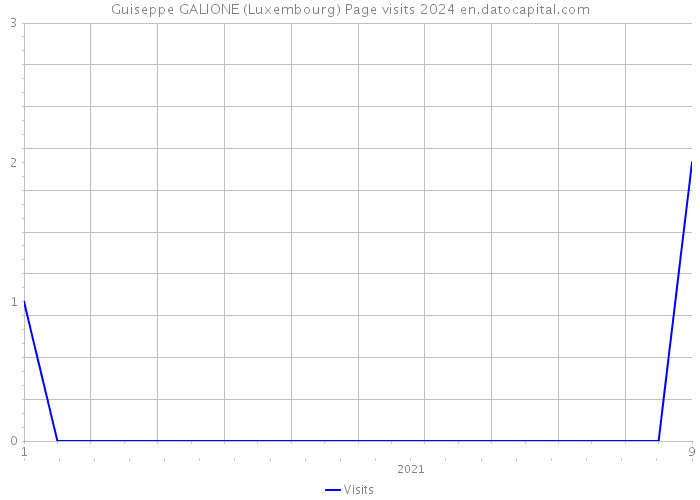 Guiseppe GALIONE (Luxembourg) Page visits 2024 