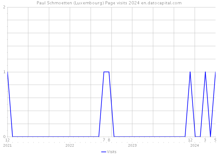 Paul Schmoetten (Luxembourg) Page visits 2024 