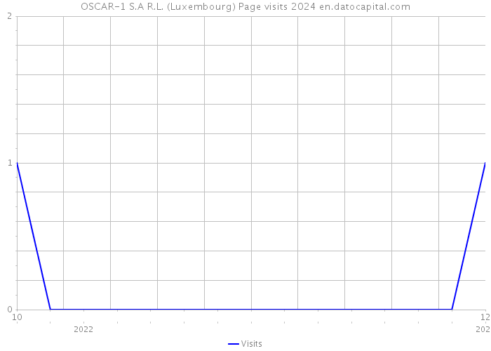 OSCAR-1 S.A R.L. (Luxembourg) Page visits 2024 