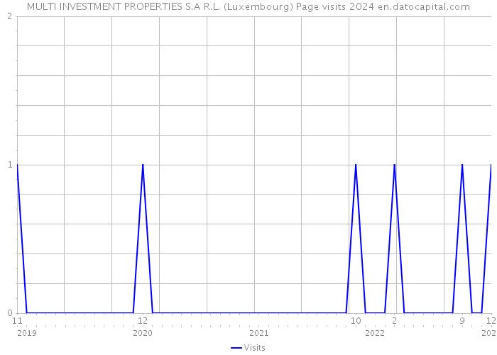 MULTI INVESTMENT PROPERTIES S.A R.L. (Luxembourg) Page visits 2024 