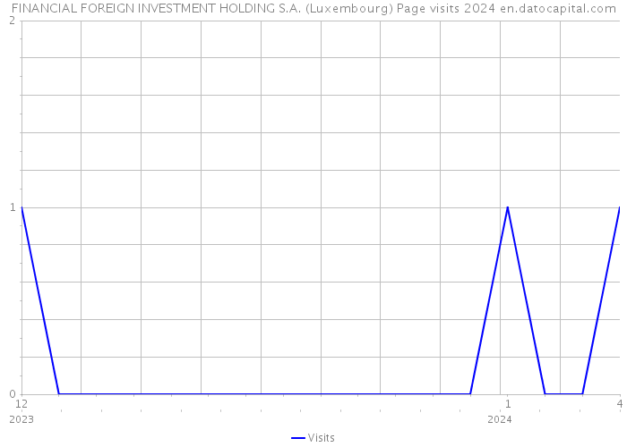FINANCIAL FOREIGN INVESTMENT HOLDING S.A. (Luxembourg) Page visits 2024 