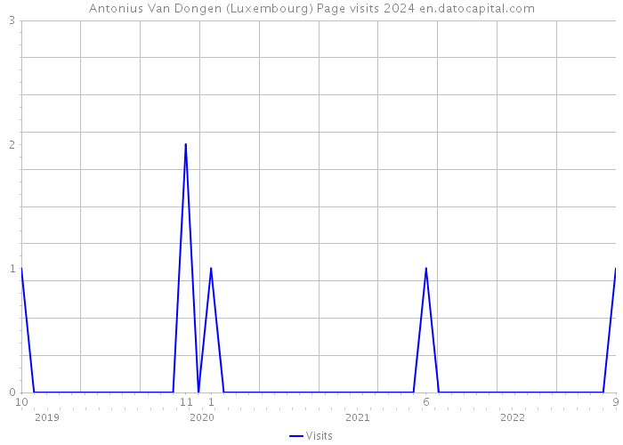 Antonius Van Dongen (Luxembourg) Page visits 2024 