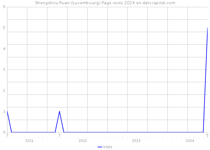 Shengshou Ruan (Luxembourg) Page visits 2024 