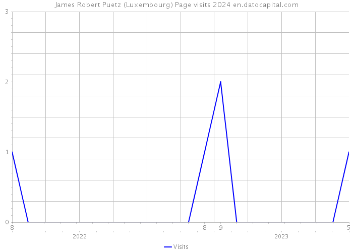 James Robert Puetz (Luxembourg) Page visits 2024 
