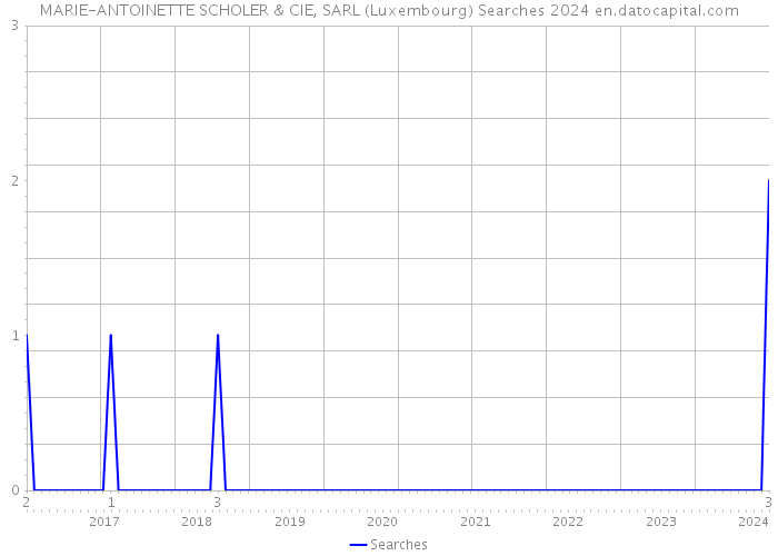 MARIE-ANTOINETTE SCHOLER & CIE, SARL (Luxembourg) Searches 2024 