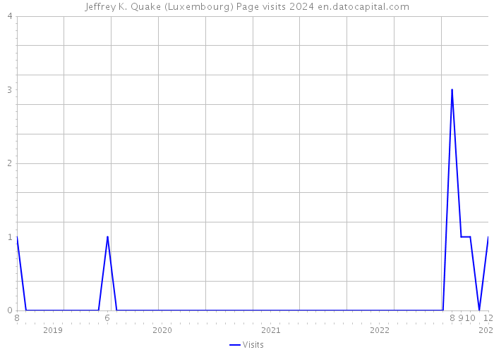 Jeffrey K. Quake (Luxembourg) Page visits 2024 