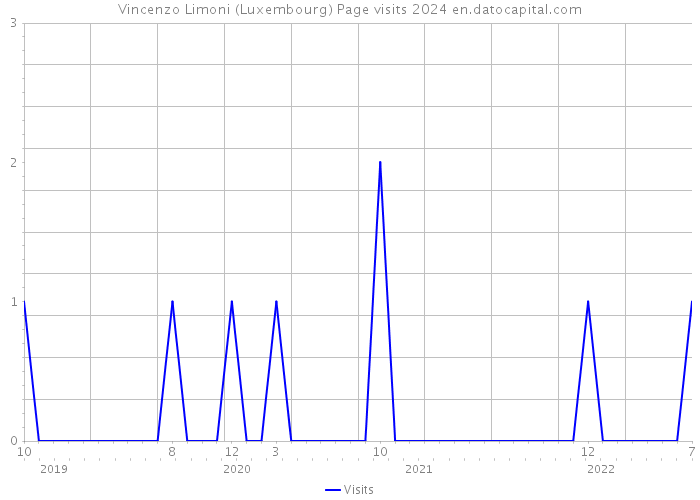 Vincenzo Limoni (Luxembourg) Page visits 2024 