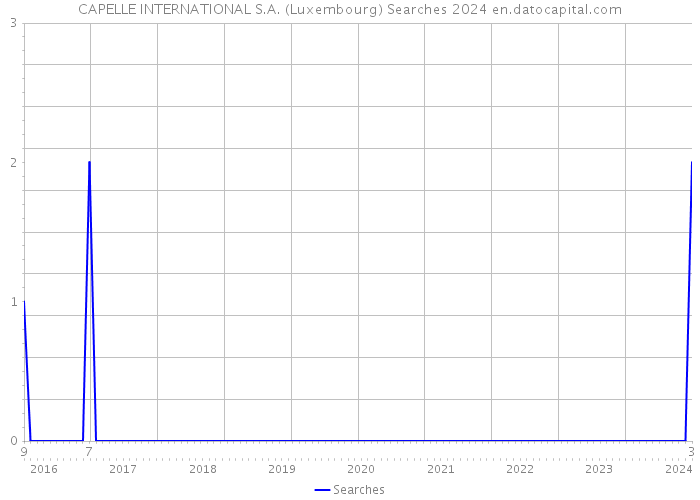 CAPELLE INTERNATIONAL S.A. (Luxembourg) Searches 2024 