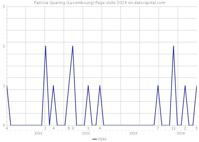 Patricia Quaring (Luxembourg) Page visits 2024 