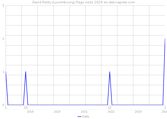 David Reilly (Luxembourg) Page visits 2024 