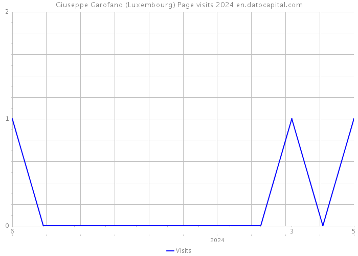 Giuseppe Garofano (Luxembourg) Page visits 2024 