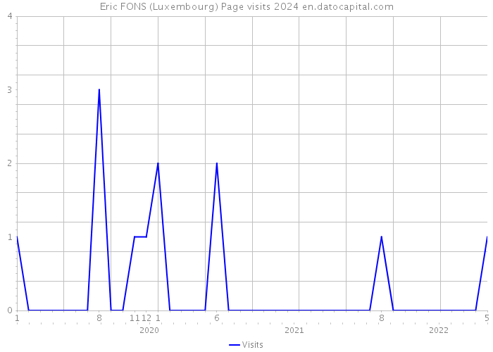 Eric FONS (Luxembourg) Page visits 2024 