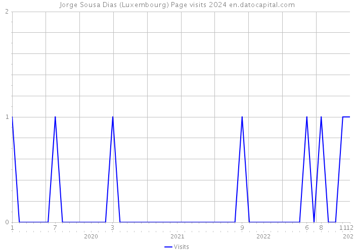 Jorge Sousa Dias (Luxembourg) Page visits 2024 