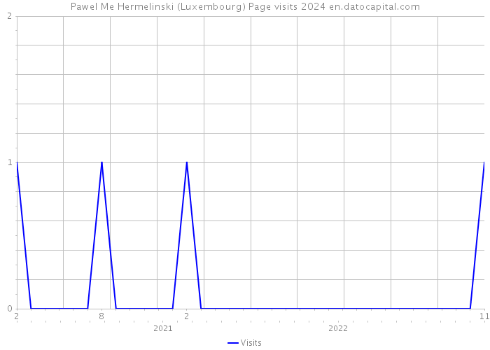 Pawel Me Hermelinski (Luxembourg) Page visits 2024 