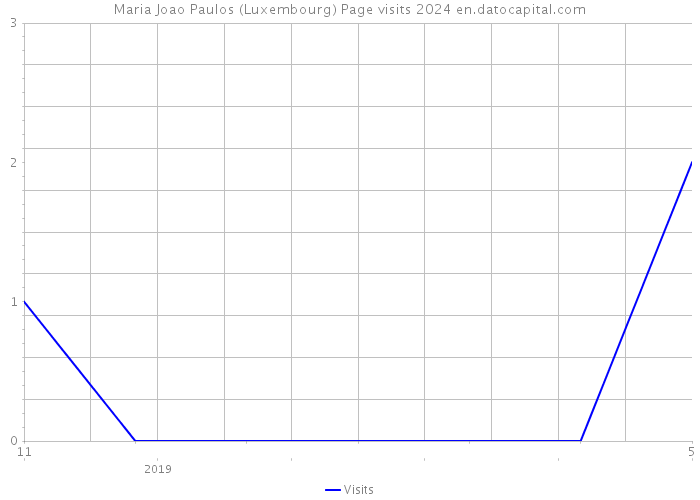 Maria Joao Paulos (Luxembourg) Page visits 2024 
