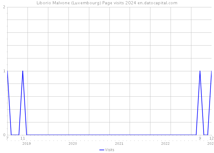 Liborio Malvone (Luxembourg) Page visits 2024 
