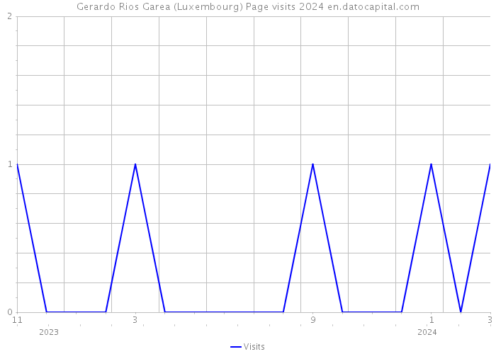 Gerardo Rios Garea (Luxembourg) Page visits 2024 
