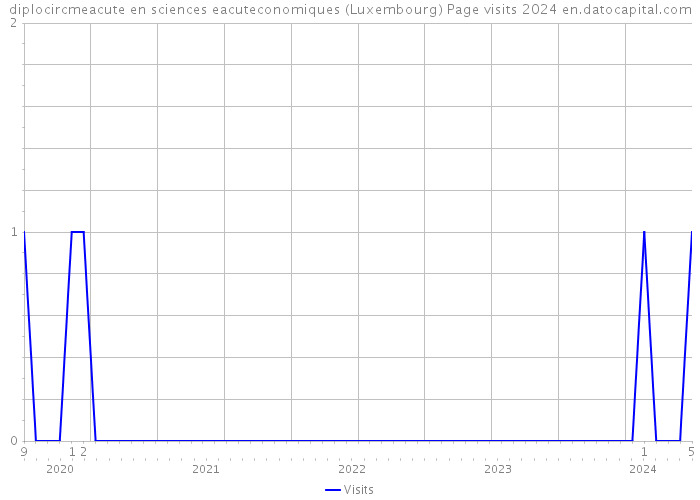 diplocircmeacute en sciences eacuteconomiques (Luxembourg) Page visits 2024 