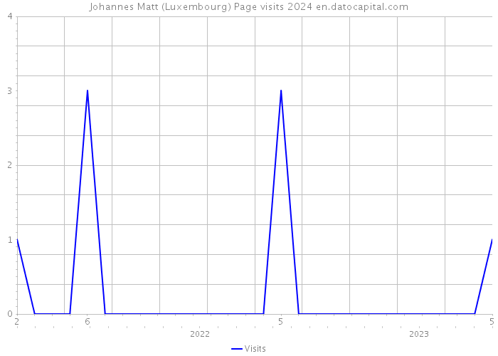 Johannes Matt (Luxembourg) Page visits 2024 