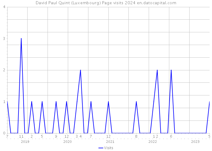 David Paul Quint (Luxembourg) Page visits 2024 