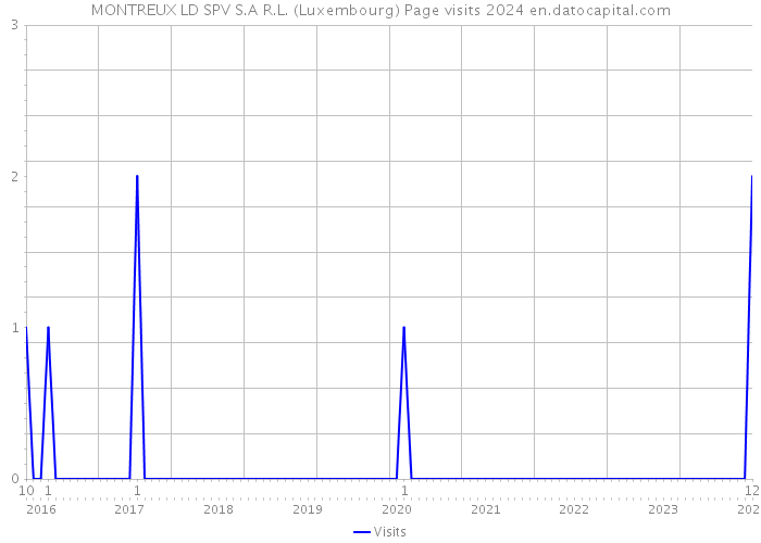 MONTREUX LD SPV S.A R.L. (Luxembourg) Page visits 2024 