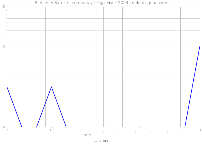 Benjamin Burns (Luxembourg) Page visits 2024 