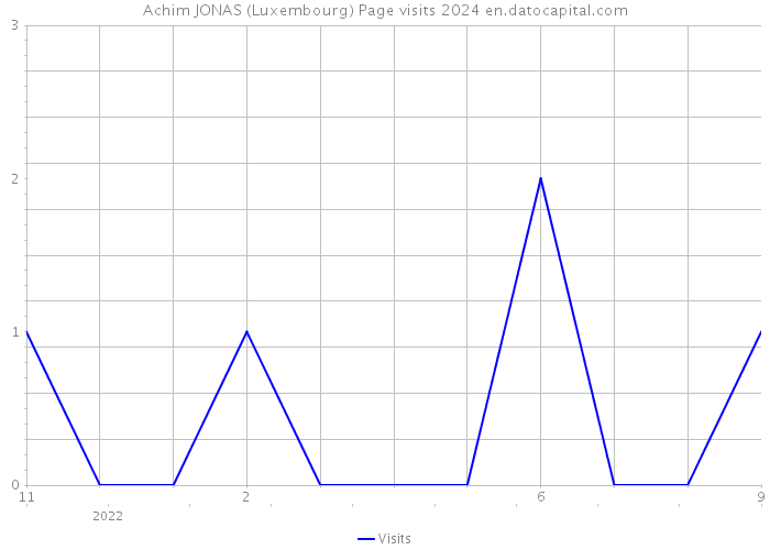 Achim JONAS (Luxembourg) Page visits 2024 