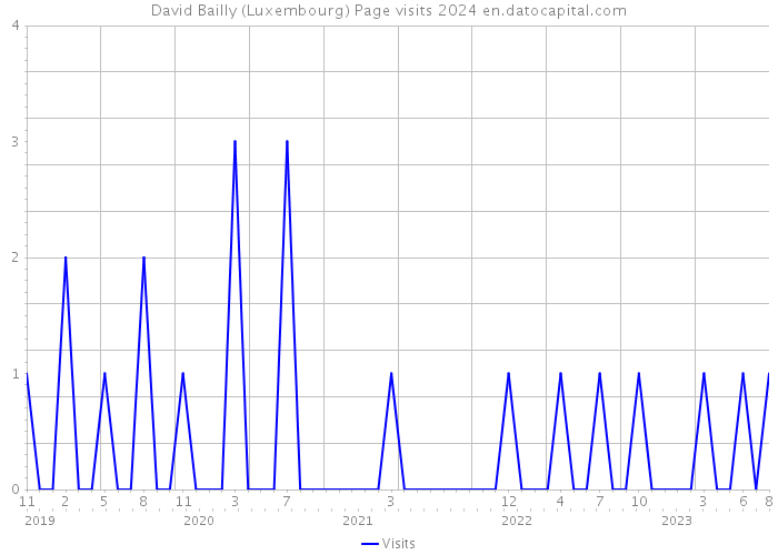 David Bailly (Luxembourg) Page visits 2024 