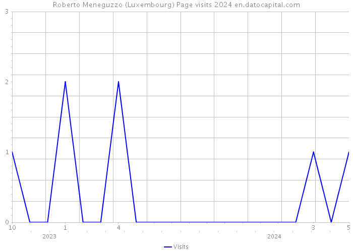 Roberto Meneguzzo (Luxembourg) Page visits 2024 