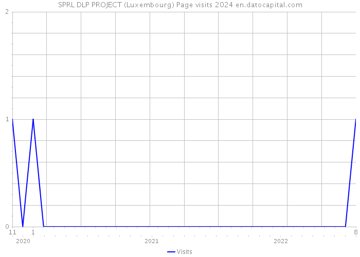 SPRL DLP PROJECT (Luxembourg) Page visits 2024 