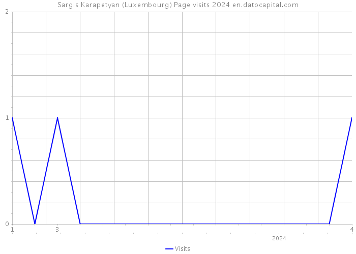 Sargis Karapetyan (Luxembourg) Page visits 2024 