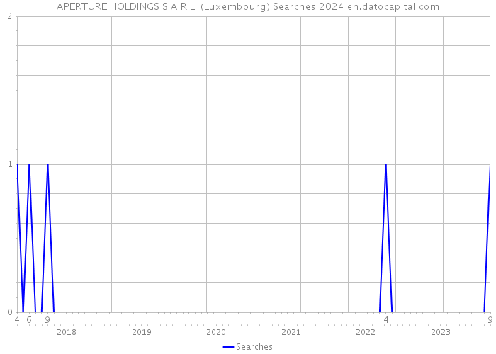 APERTURE HOLDINGS S.A R.L. (Luxembourg) Searches 2024 