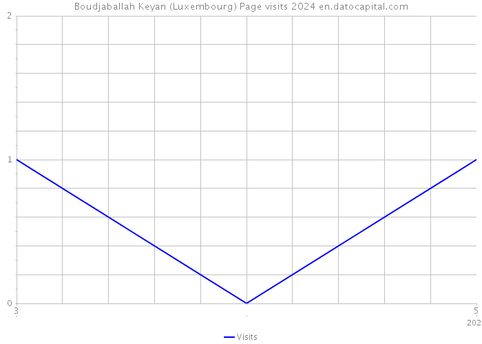 Boudjaballah Keyan (Luxembourg) Page visits 2024 