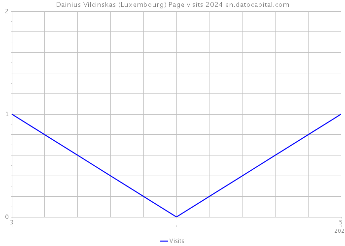 Dainius Vilcinskas (Luxembourg) Page visits 2024 