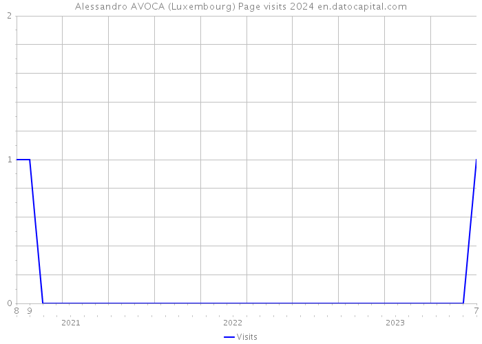 Alessandro AVOCA (Luxembourg) Page visits 2024 