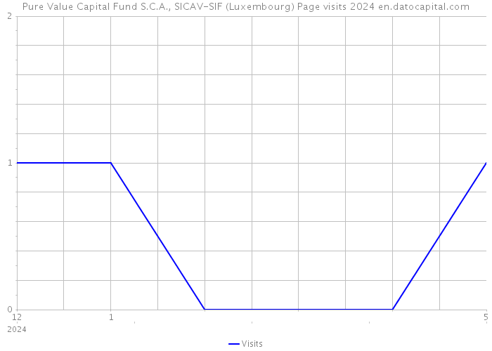 Pure Value Capital Fund S.C.A., SICAV-SIF (Luxembourg) Page visits 2024 