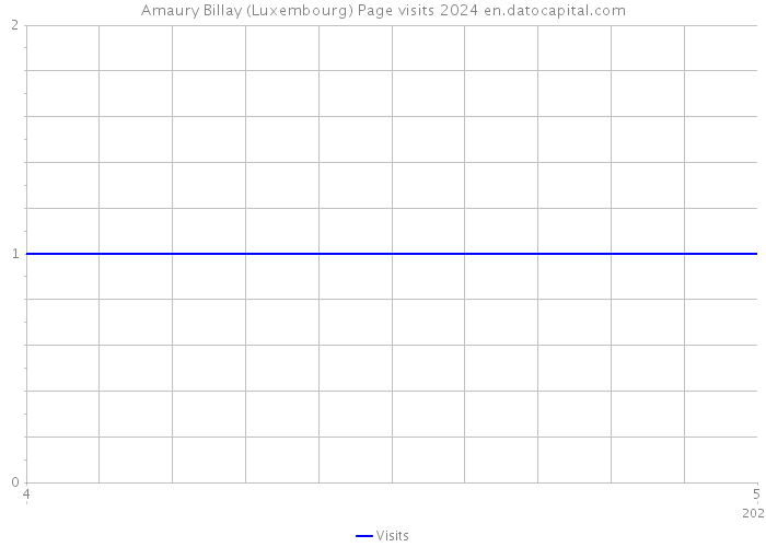 Amaury Billay (Luxembourg) Page visits 2024 