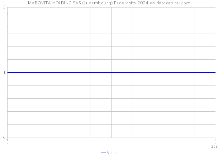 MAROVITA HOLDING SAS (Luxembourg) Page visits 2024 