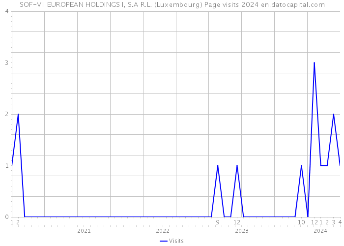 SOF-VII EUROPEAN HOLDINGS I, S.A R.L. (Luxembourg) Page visits 2024 